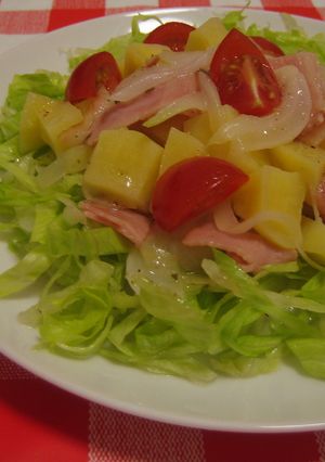イタリアンホットポテトサラダ-レシピのメイン写真