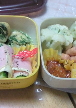 蒸し野菜と簡単お弁当☆-レシピのメイン写真