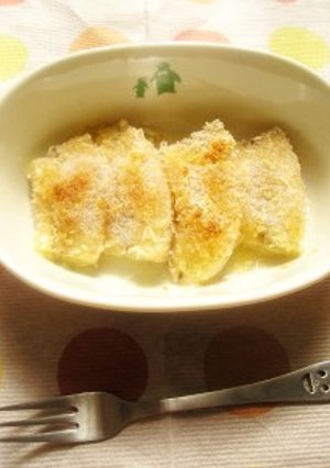 忙しい朝に10分で！焼きバナナ-レシピのメイン写真
