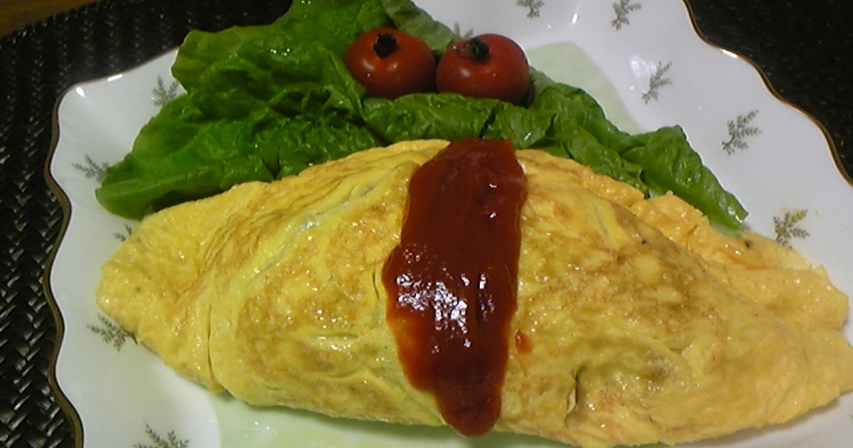 干しシイタケ入りのオムレツ by アカほっぺ 【クックパッド】 簡単