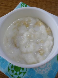 離乳食 大好きバナナのパンがゆ-レシピのメイン写真