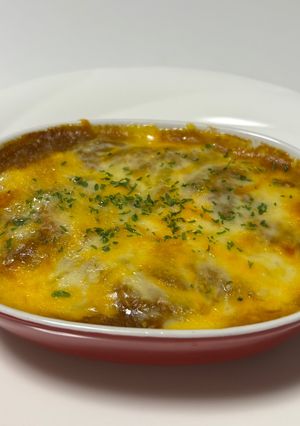 残りカレーで♪こんがり焼きチーズドリア🧀-レシピのメイン写真