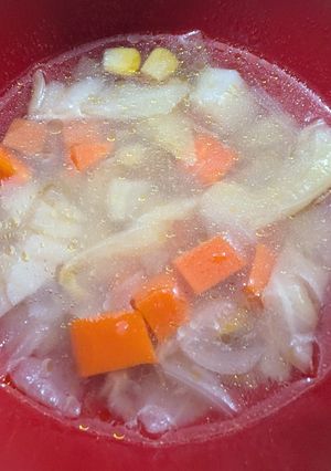 【作り置き】コンソメ風野菜スープ-レシピのメイン写真