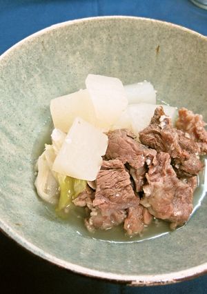 塩麹さんで牛すじ煮込み-レシピのメイン写真