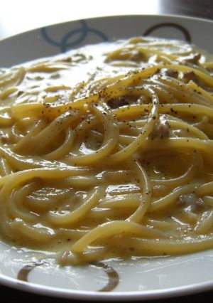 カルボ風クリームパスタ-レシピのメイン写真