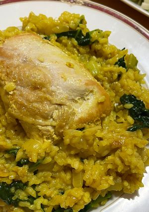 チキンカレーリゾット-レシピのメイン写真