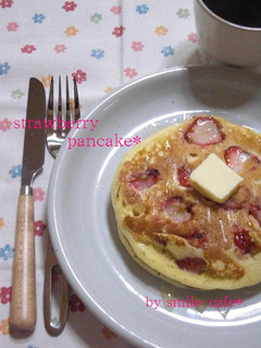 ストロベリーほっとケーキ☆-レシピのメイン写真