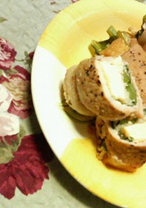 ✿少しのお肉で増量❀厚揚げと野菜✿巻き-レシピのメイン写真