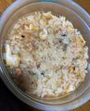 鮭の炊き込みご飯を使ってお茶漬け