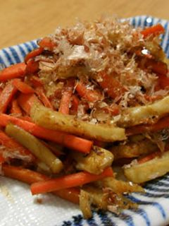 にんじんの麺つゆ炒め お弁当のおかず-レシピのメイン写真