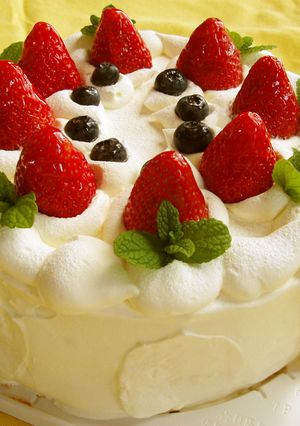 紅ほっぺ ケーキ-レシピのメイン写真