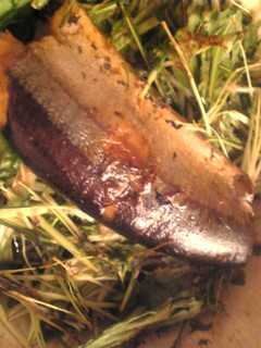 秋刀魚と水菜のオーブン焼き-レシピのメイン写真