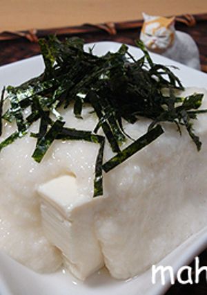 ღとろろ豆腐ღ-レシピのメイン写真