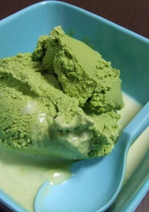 私の好きな★抹茶アイスの食べ方♬-レシピのメイン写真
