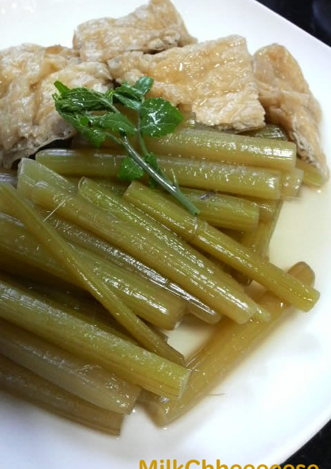 ダシがじゅわ～☆ふきと油揚げの含め煮☆-レシピのメイン写真