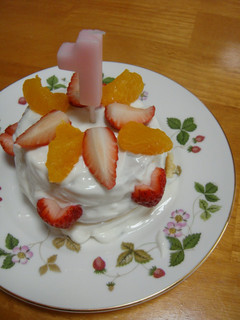 【離乳食】1歳おめでとう!ケーキ-レシピのメイン写真