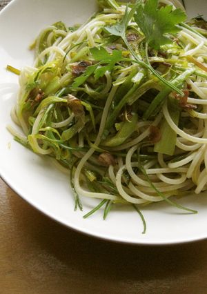 超簡単☆☆リーク(ポロネギ)のパスタ-レシピのメイン写真