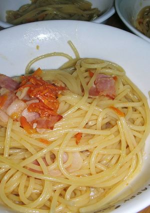 子供パクパクめんつゆパスタ-レシピのメイン写真