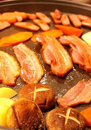 ベーコンと野菜の鉄板焼き-レシピのメイン写真