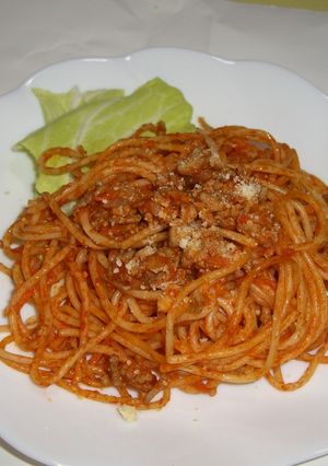 母☆直伝☆ひき肉でナポリタン-レシピのメイン写真