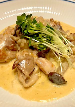 チキンクリーム煮-レシピのメイン写真