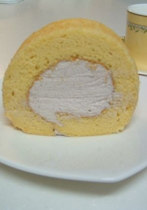 あずきクリームロール-レシピのメイン写真