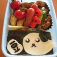 豆しば弁当(キャラ弁)