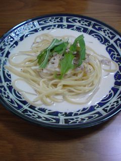 ほっこり♪たけのこの味噌クリームパスタ-レシピのメイン写真
