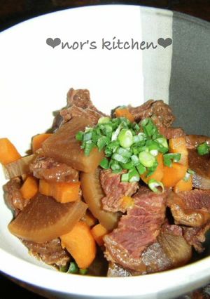 やわらかぁ❤牛スジ❤どて煮-レシピのメイン写真