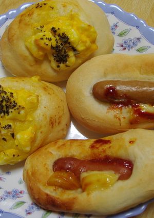 薄力粉で作るお惣菜パンの基本生地♪-レシピのメイン写真