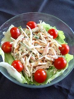 ゴボウのサラダ♪-レシピのメイン写真