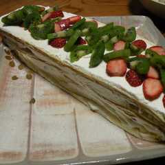 รูปของ 超簡単☆ロールｄｅショートケーキ