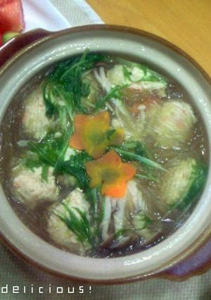 我が家の基本の鶏団子-レシピのメイン写真