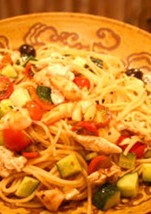 プチトマトの冷たいパスタ-レシピのメイン写真