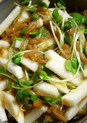 今夜のもう一品！山芋となめたけ和え-レシピのメイン写真
