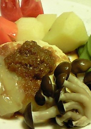 蒸し豆腐ハンバーグで超ヘルシー♪-レシピのメイン写真
