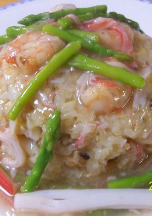 COOKDOを使った海鮮あんかけ炒飯!!-レシピのメイン写真