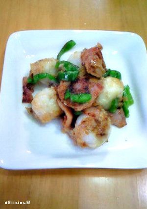 里芋とベーコンのカツオバターチーズ炒め-レシピのメイン写真