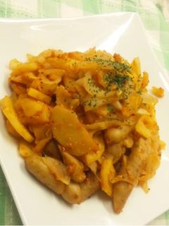大好評♡ジャーマンポテト ケチャップ炒め-レシピのメイン写真
