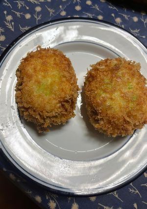 家族に大人気☺️枝豆コロッケ🫛-レシピのメイン写真