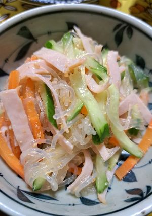 中華春雨サラダ-レシピのメイン写真