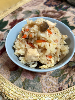 鶏肉の炊き込みご飯-レシピのメイン写真