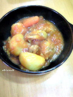 チキンのトマト煮込み-レシピのメイン写真