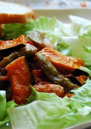 鶏とカラフル野菜のケチャップ和え-レシピのメイン写真