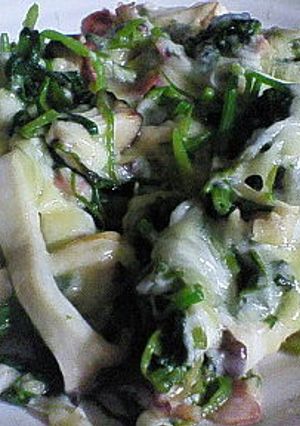えりんぎと法蓮草のチーズ蒸し☆-レシピのメイン写真