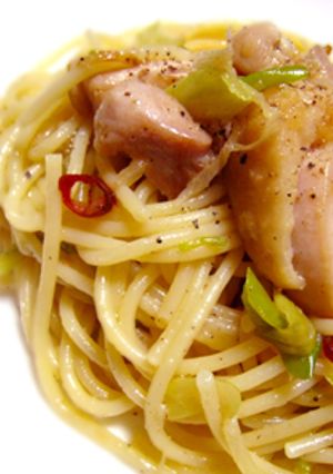 トリネギパスタ-レシピのメイン写真