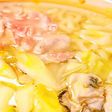 豚肉と生牡蠣のしゃぶしゃぶ鍋