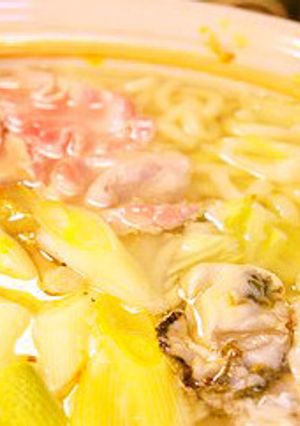 豚肉と生牡蠣のしゃぶしゃぶ鍋-レシピのメイン写真