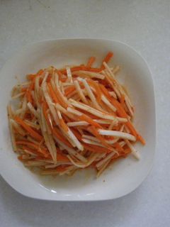 大根とにんじんのキムチ漬け-レシピのメイン写真