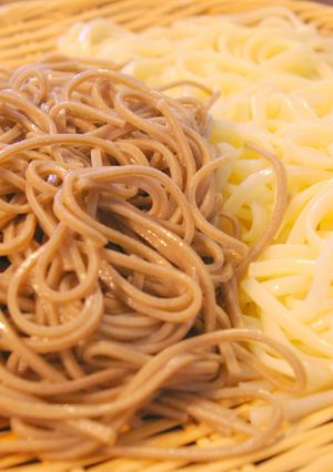 ざる蕎麦（そば）とざるうどん-レシピのメイン写真
